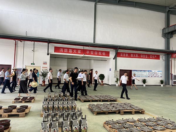 Jingmen Party Committee Secretary Wang Qiyang and other leaders inspected Eagle Power2