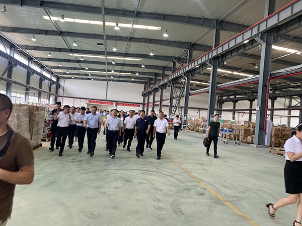 Jingmen Party Committee Secretary Wang Qiyang and other leaders inspected Eagle Power4